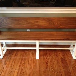 Black Walnut Bench - Indoor Benches