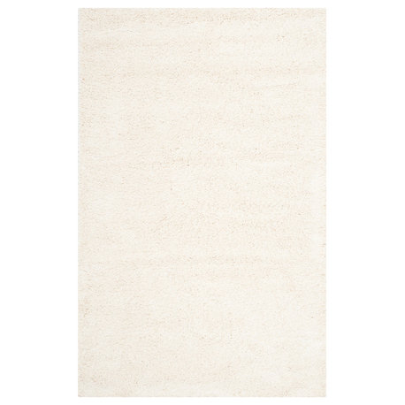 Safavieh Milan Shag Collection SG180 Rug, Ivory, 8'x10'