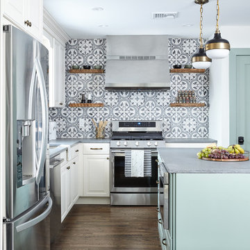 Going Green- Kitchen and Family Room (George to the Rescue)