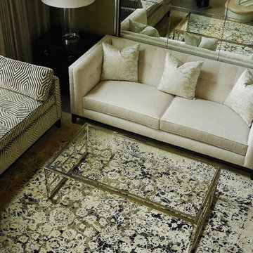 Erased Persian in Contemporary Living Area