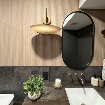 Oversized Pendant Lighting | Luxury Bathroom Design
