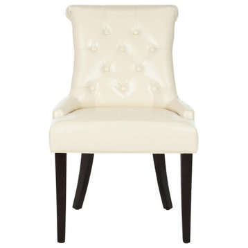 Randi 20" H Tufted Side Chair Set of 2 Cream