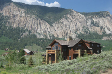 Mountain style exterior home photo in Denver