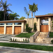 House Remodeling Front Garage &Entracein Corona Del Mar