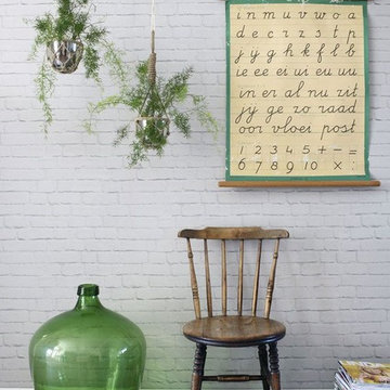 Brick Wallpaper Accent Wall