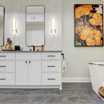 Elegant Classic Primary Bath Remodel Kansas City, MO