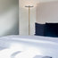 Brightech Sky Flux LED Torchiere Floor Lamp, Brass