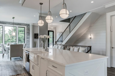 Transitional kitchen photo in Atlanta
