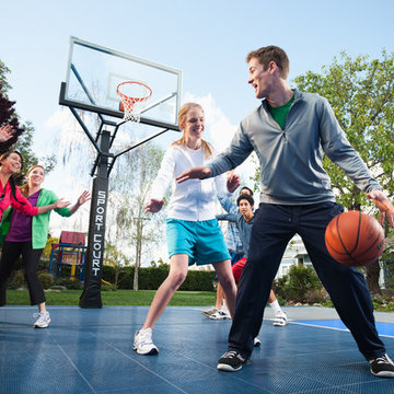 Backyard Basketball Court