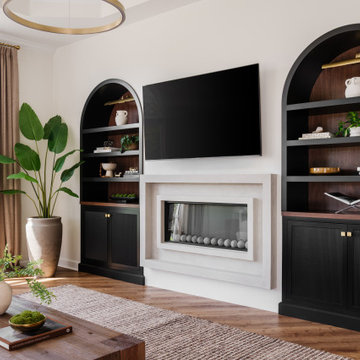 Allie Reed, Designer - Moody Walnut & Black Kitchen