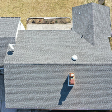 GAF Timberlane HDZ Pewter Gray shingles