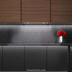 Futuro Futuro 32-inch Insert-Liner Baffle LED Wall Range Hood - Range Hoods And Vents