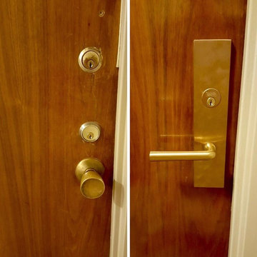 Mortise Lockset- Before and After