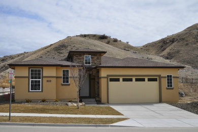 Example of an exterior home design in Boise