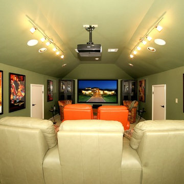 Eclectic Home Theater