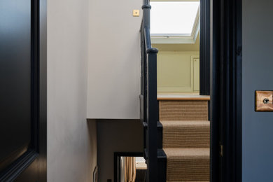 Staircase - contemporary staircase idea in Surrey