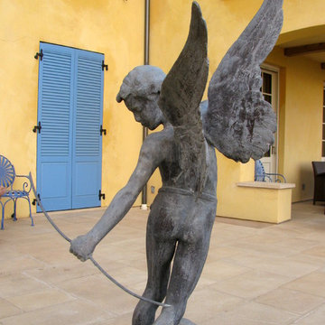 OJAI, French Riviera style, Lime wash paint.
