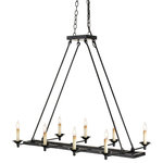 Currey & Company - Houndslow Rectangular Chandelier
Currey In A Hurry - Overview: