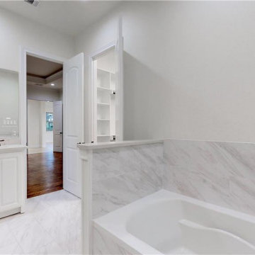Sleek Urban Reflection Bathroom Remodel in Huntington Park, CA