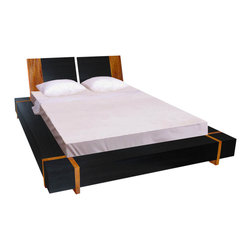 Reclaimed Wood Modern Platform Bed - Platform Beds