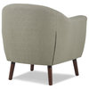 Lexicon Lucille Upholstered Accent Chair in Beige