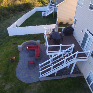 TimberTech Terrain - Brownstone Deck in New Market, MD