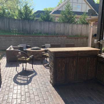 Nashville Outdoor Kitchen & Pavilion