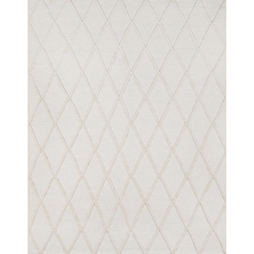 Erin Gates by Momeni Langdon Spring Beige Hand Woven Wool Area Rug 8'6"x11'6"