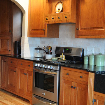 Cherry Shaker Kitchen