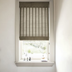 Smith & Noble Natural Woven Flat Fold Shades - Window Treatments