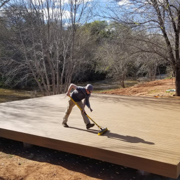 Fiberon deck on steel frame - Page Springs AZ