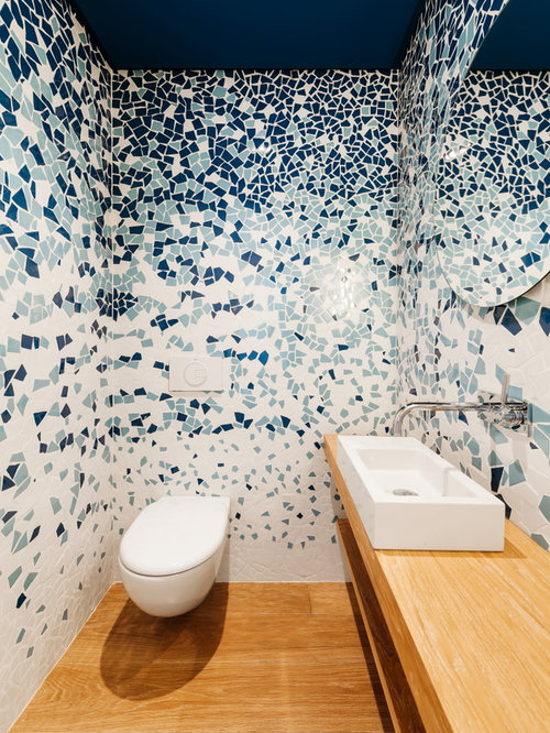 Fotos de baños | Diseños de baños con baldosas y/o azulejos azules