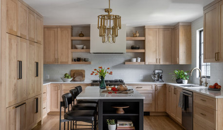 5 New Kitchens With Wood Cabinets