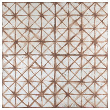 Kings Temple Oxide Ceramic Floor and Wall Tile