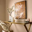 Oriental Blossom Framed Hpainted Cnvs
