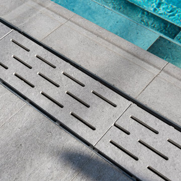 Cement Grey Porcelain Tiles - Marmaris,Mugla Villa
