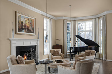 Minimalist home design photo in Dallas