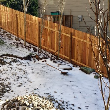 Mission Impossible MakeOver! Specimen Trees & Patio Down Extreme Slope