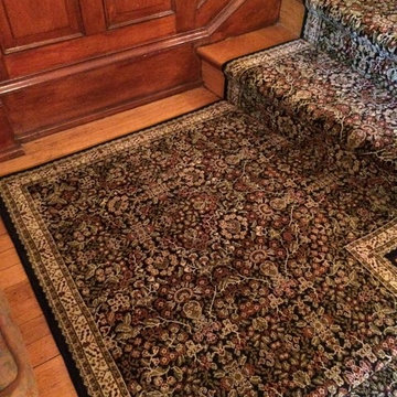 Stair Runner Installation in Baltimore, Maryland