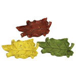 Elk Home - Elk Home 93-6701 Autumn Leaf - 7 Inch Dish - Autumn Leaf 7 Inch D Red/Yello Green *UL Approved: YES Energy Star Qualified: n/a ADA Certified: n/a  *Number of Lights:   *Bulb Included:No *Bulb Type:No *Finish Type:Red