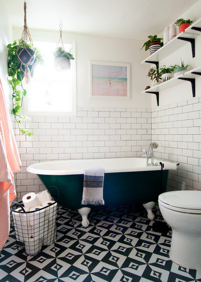 Eclectic Bathroom by Alexandra Crafton