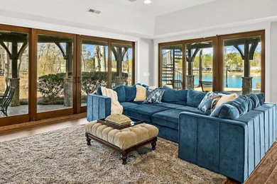 Home design - rustic home design idea in Charlotte