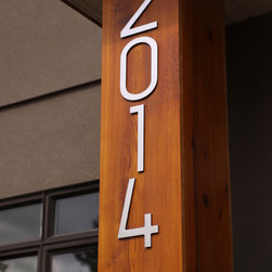 Modern House numbers - House Numbers