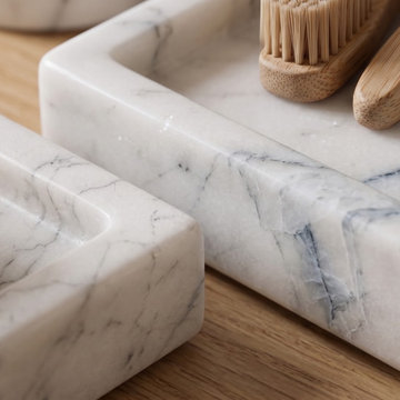 Luxury Marble Bathroom Accessories | Bespoke Stone Essentials