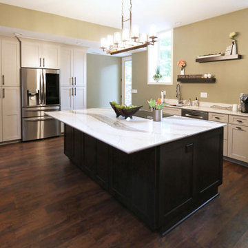 Basement Remodel with Kitchen, Theater Room, Popcorn Snack Bar and Bathroom