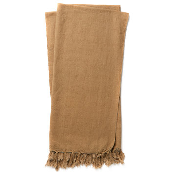 Ellen DeGeneres Crafted by Loloi Brody Throw, Camel