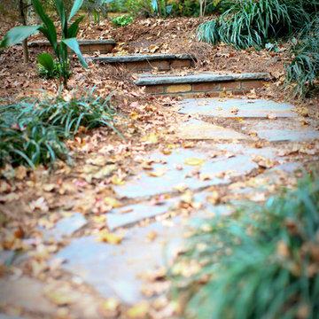 winding stone path