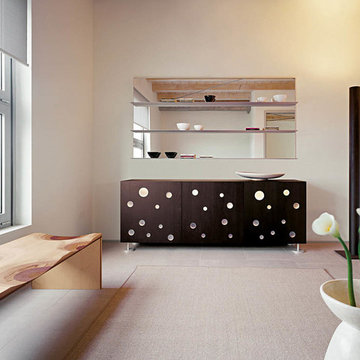 Selling: Polka Dots Sideboard, Ripples Bench