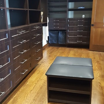 Port Ludlow Master Walk in Closet