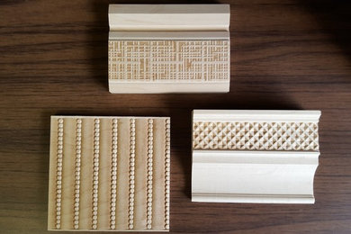 New embossed textured moulding designs